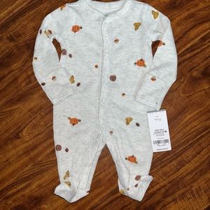 NWT Thermal Baby Sleeper - Fall/Thanksgiving Pattern Gender Neutral